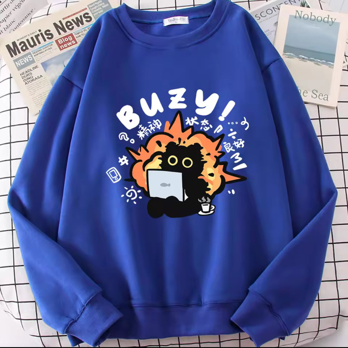 Buzy Fleece Sweatshirt