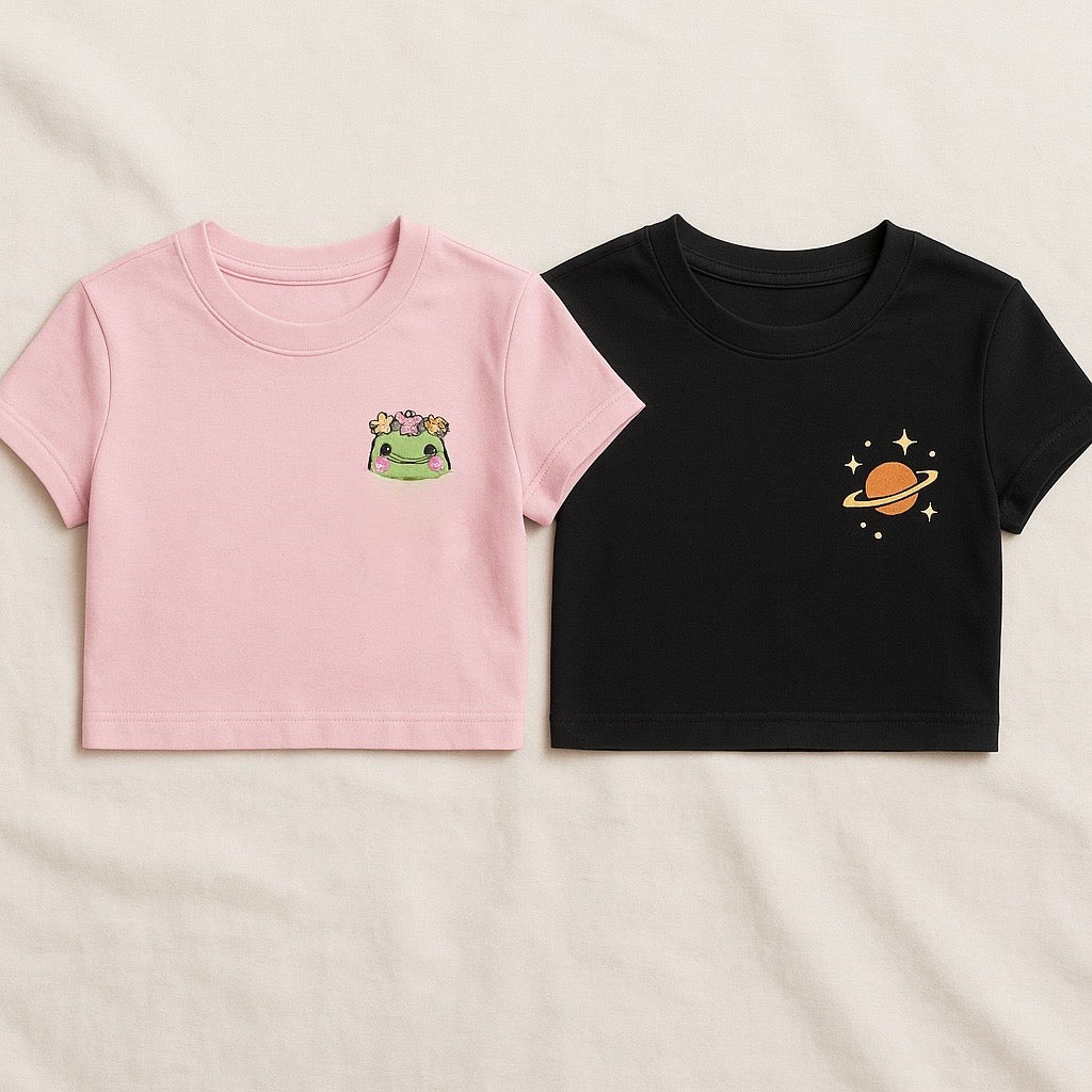 Women’s Pack of 2 Crop Top Bundle