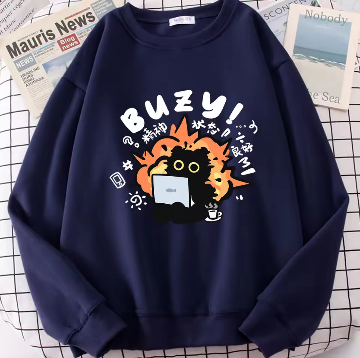 Buzy Fleece Sweatshirt