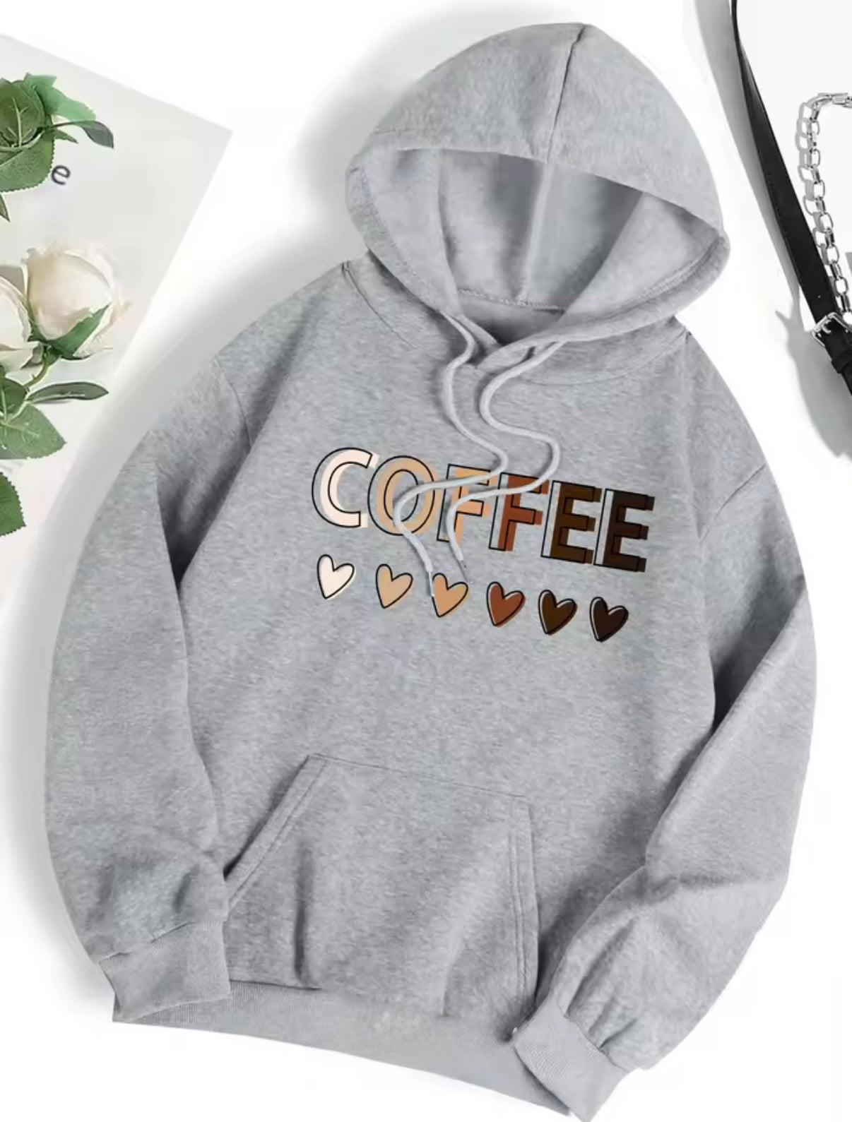 Coffee Hearts Hoodie
