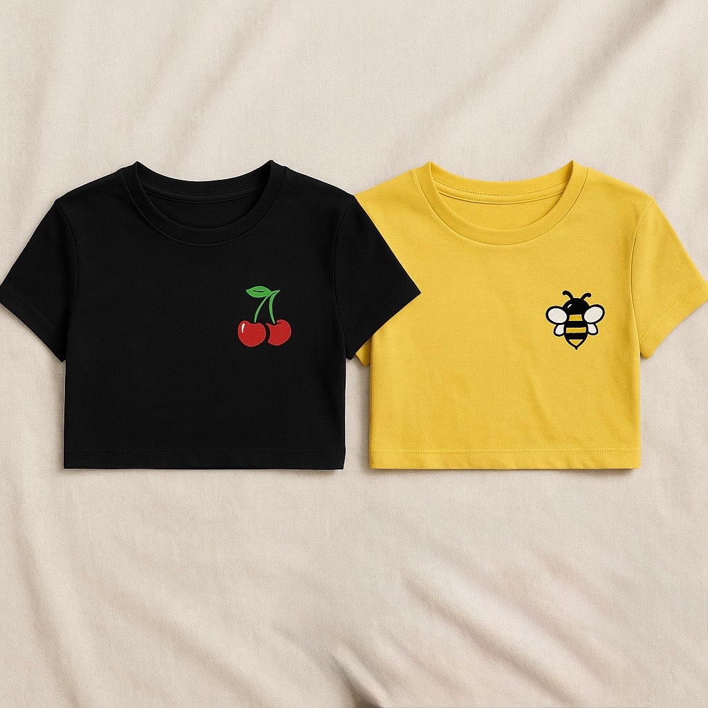 Women’s Pack of 2 Crop Top Bundle