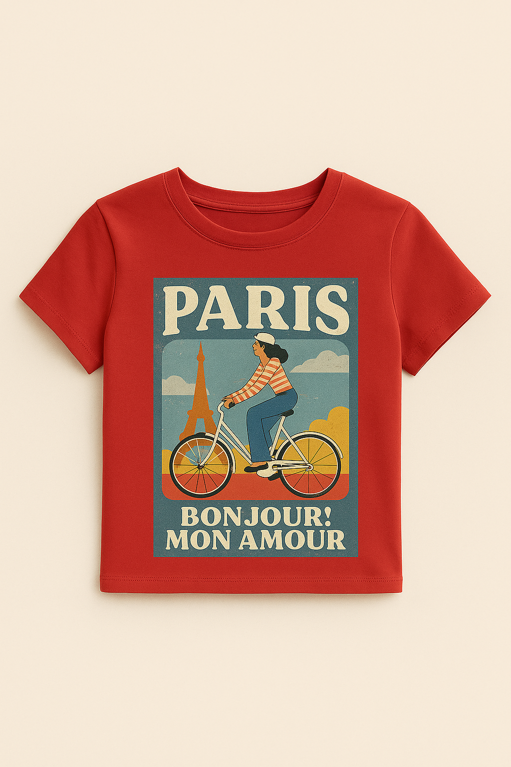 Women’s Graphic Art Paris T-Shirt