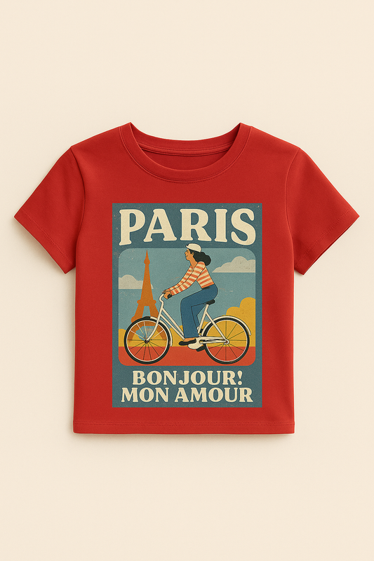 Women’s Graphic Art Paris T-Shirt