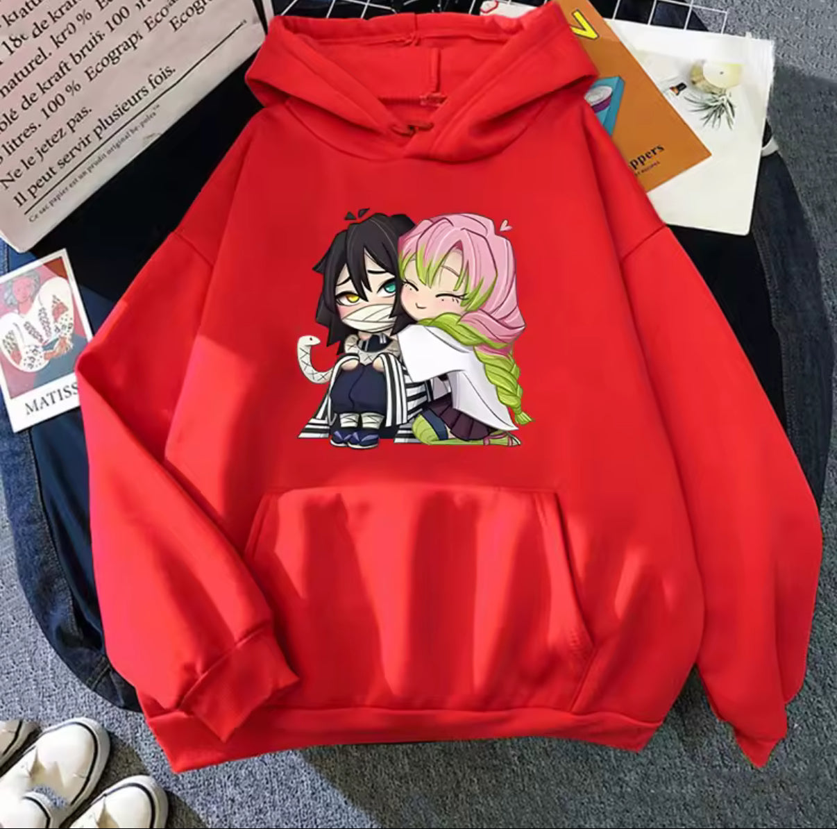 Anime Graphic Hoodie