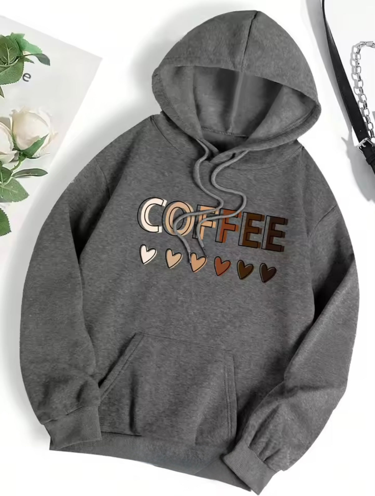 Coffee Hearts Hoodie