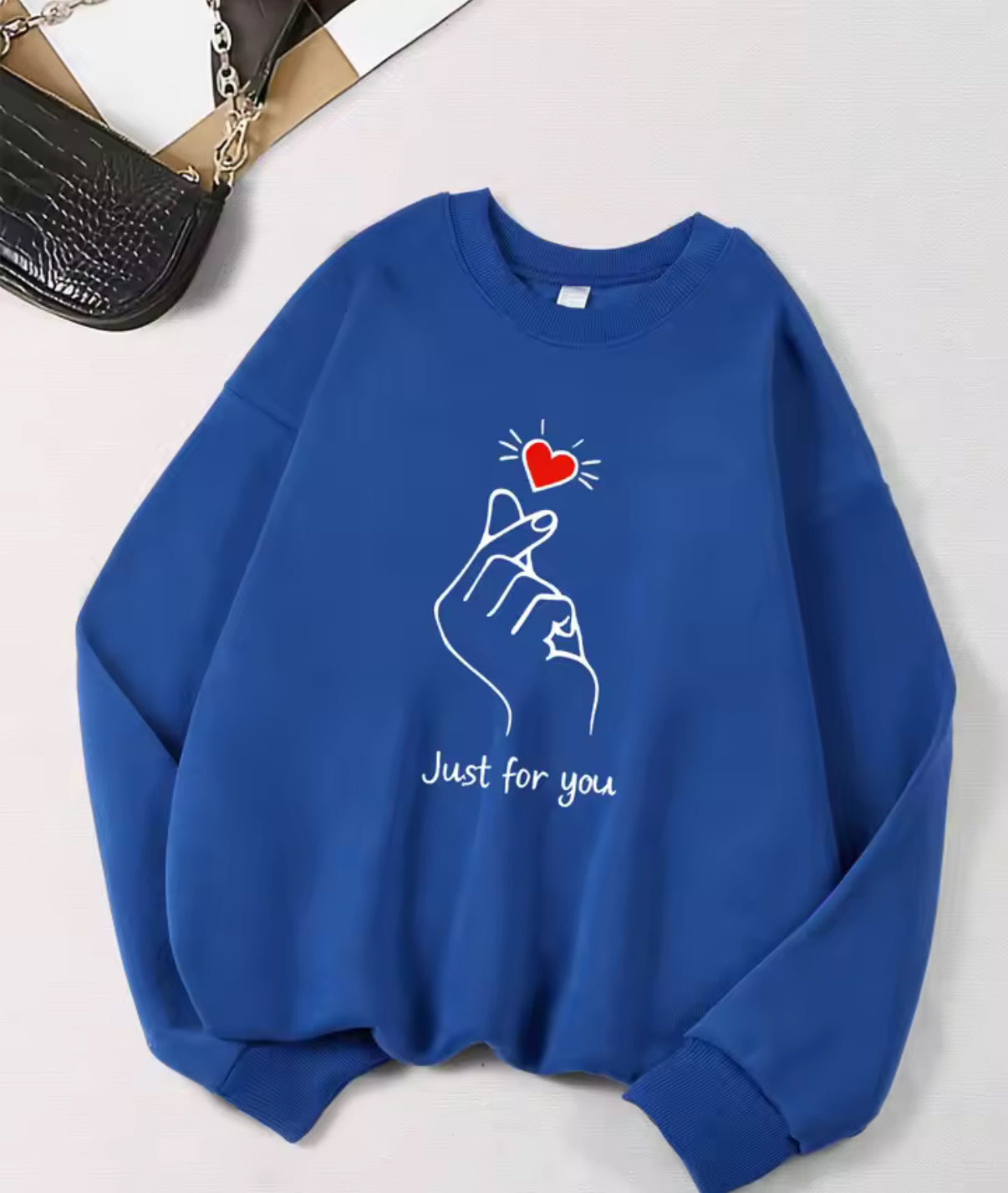 Just for you Fleece Sweatshirt