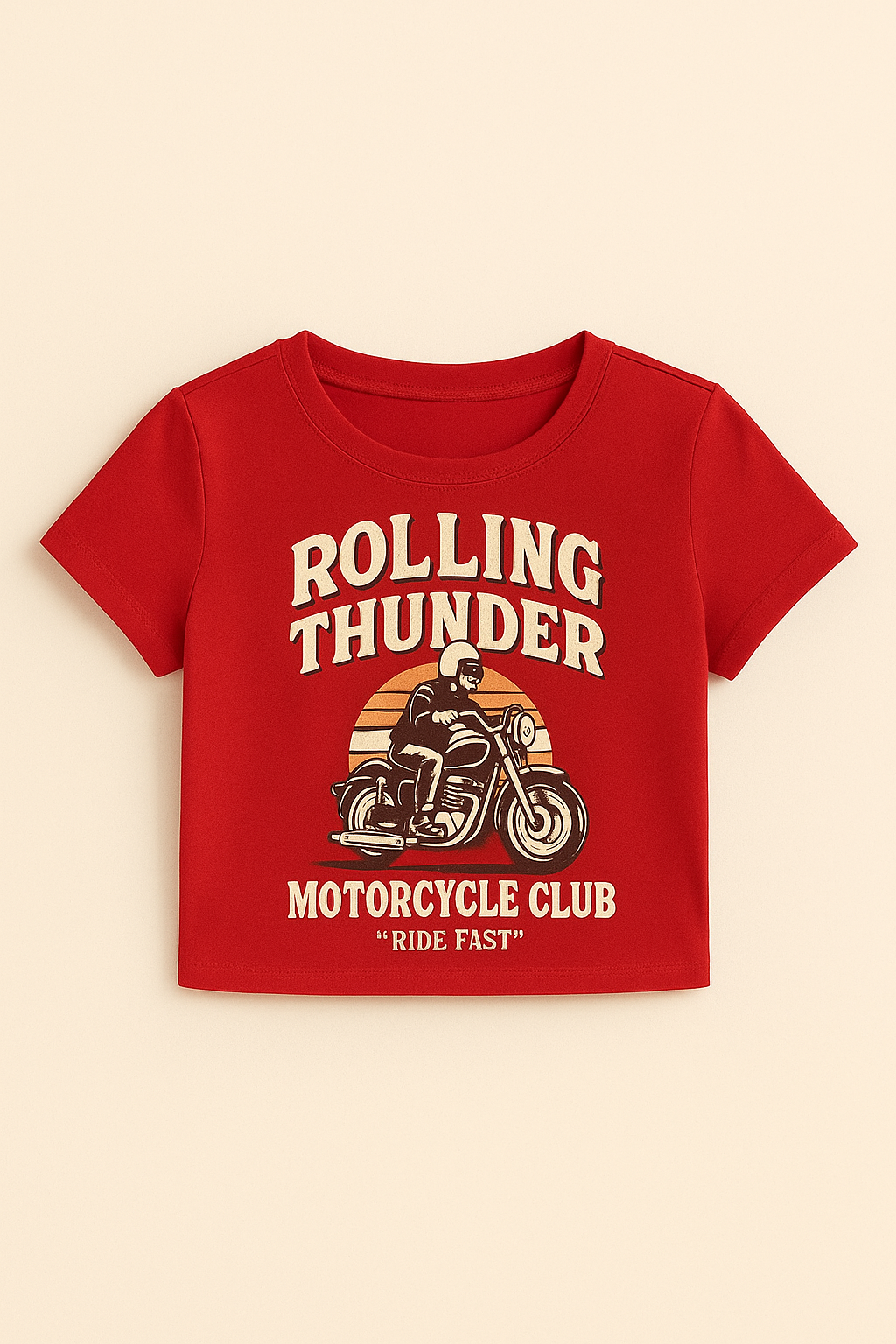 Women’s Graphic Art Crop Top