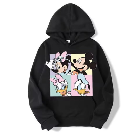 Women’s Graphic Cartoon Fleece Hoodie