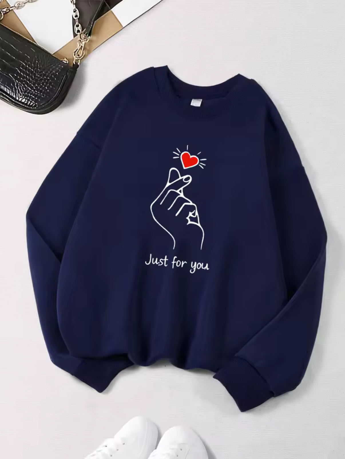 Just for you Fleece Sweatshirt