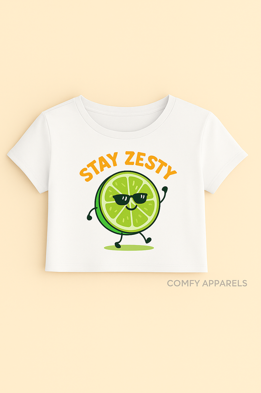 Women’s Stay Zesty Crop Top