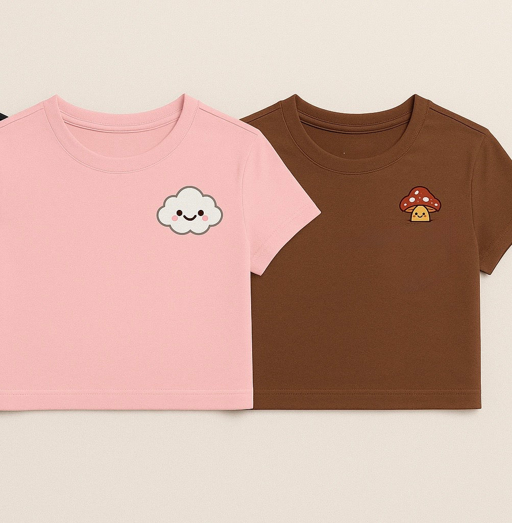 Women’s Pack of 2 Crop Top Bundle