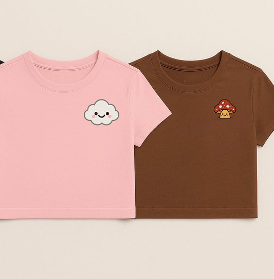 Women’s Pack of 2 Crop Top Bundle