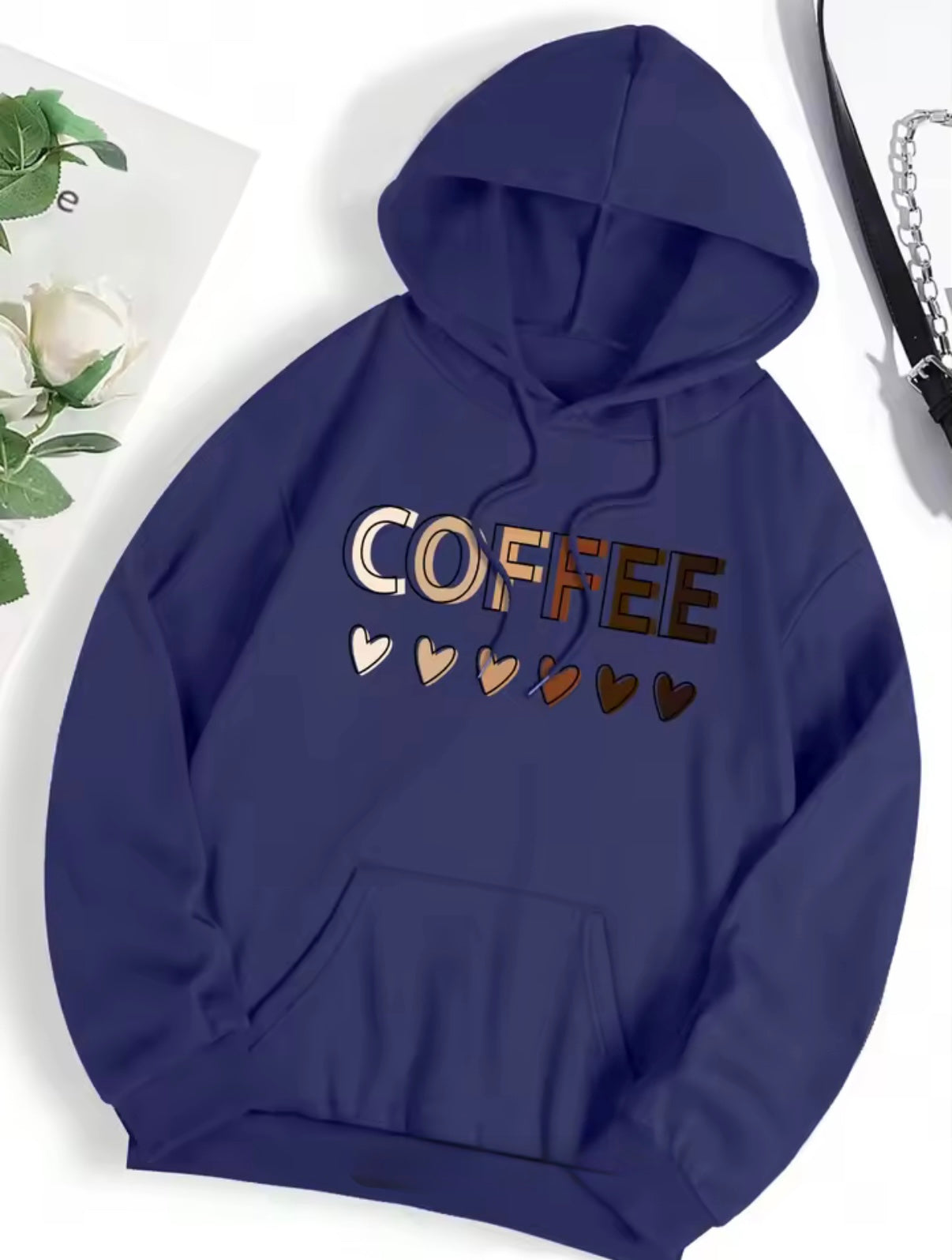 Coffee Hearts Hoodie