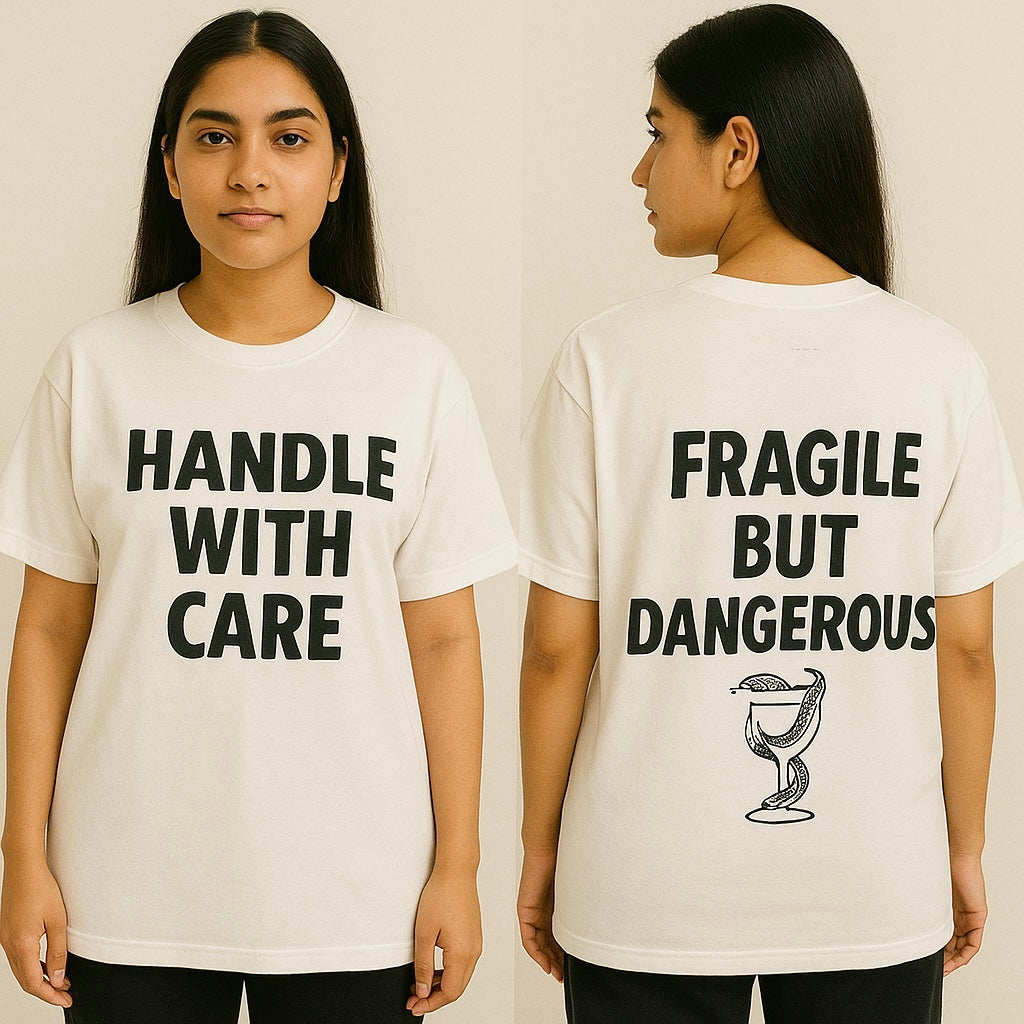 Women’s Graphic Oversized Drop Shoulder T-Shirt