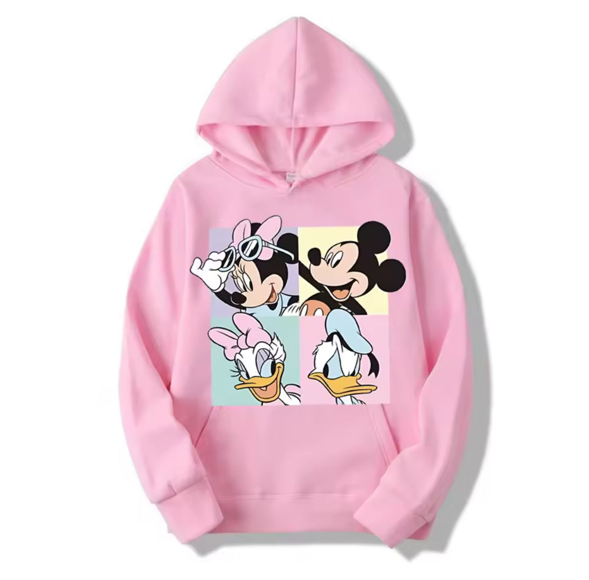Women’s Graphic Cartoon Fleece Hoodie