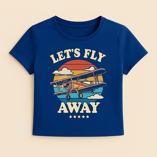 Women’s Let’s Fly Away Crop Top