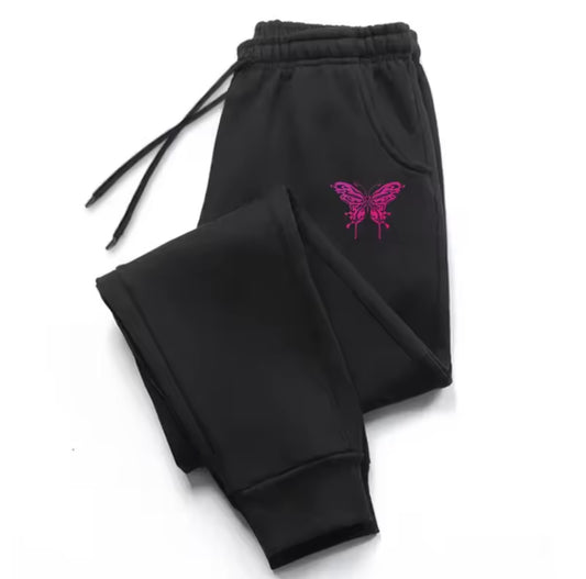 Butterfly French Terry Soft Jogger Pants
