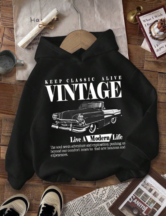 Vintage Fleece Hoodie