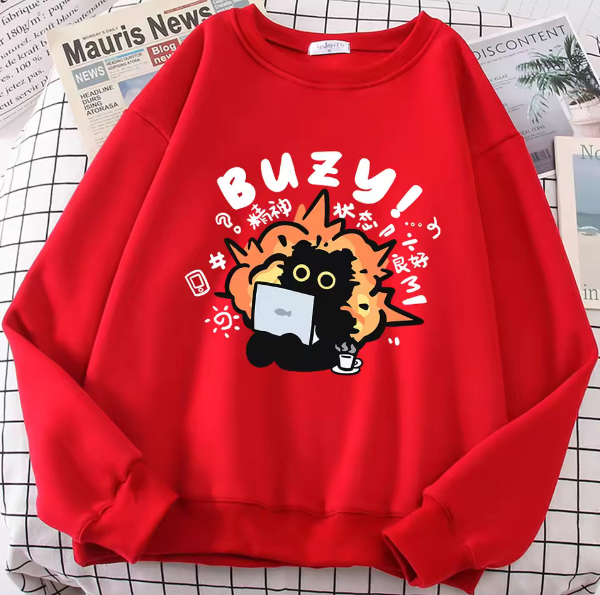 Buzy Fleece Sweatshirt