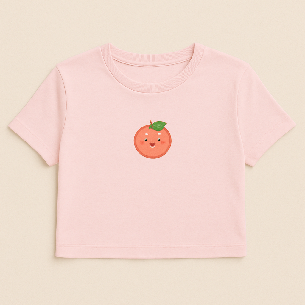 Women’s Peach Crop Top