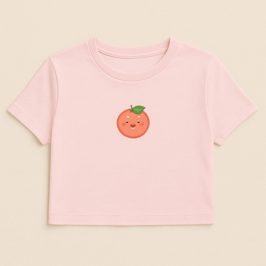 Women’s Peach Crop Top