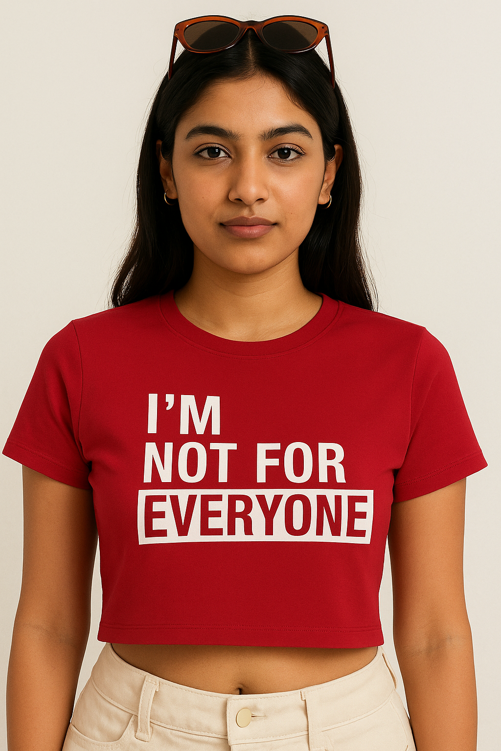 Women's Graphic Crop Top