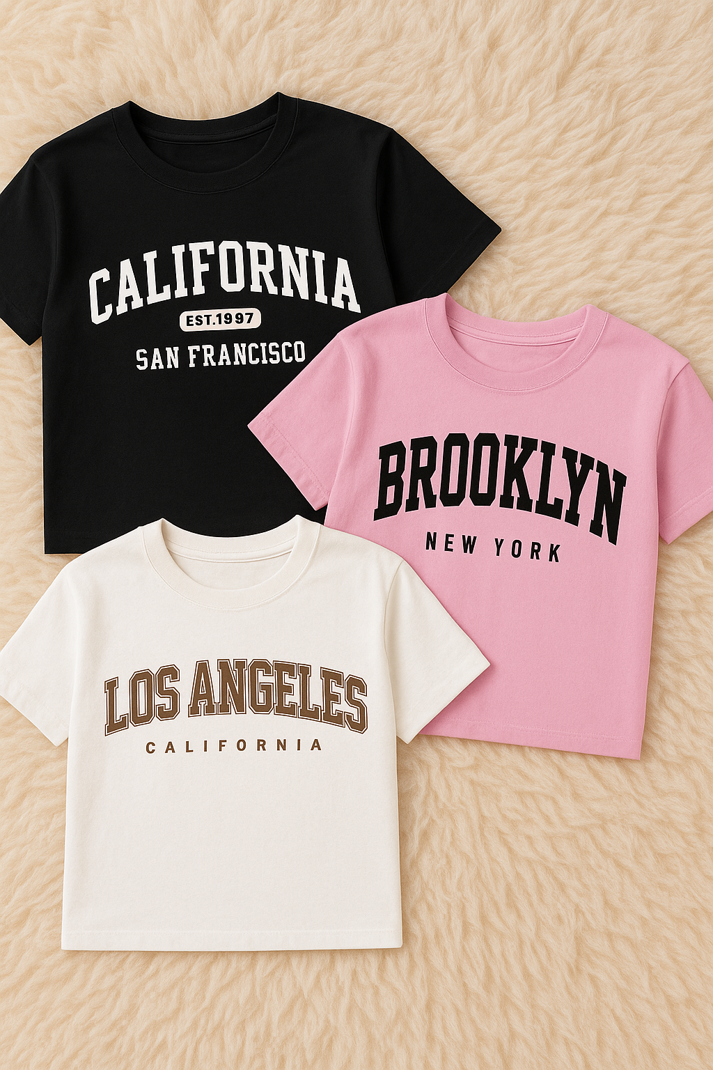 Women's Pack of 3 T-Shirts