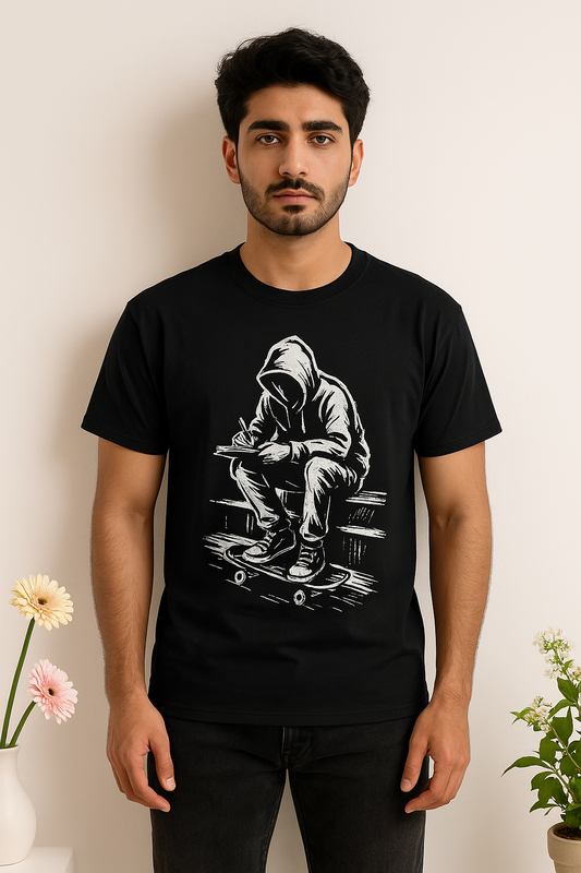 Graffiti Sketch Art T-Shirt