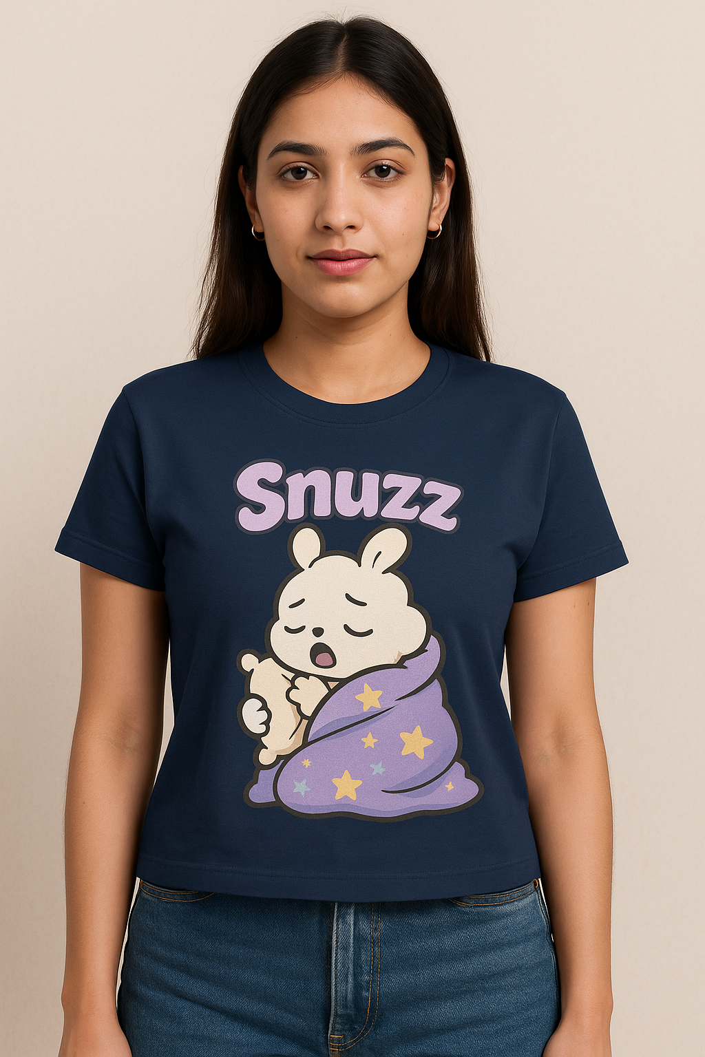 Women's Comfy Character Graphic T-Shirt