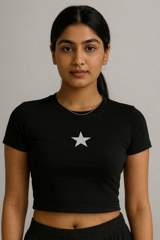 Women's Graphic Crop Top