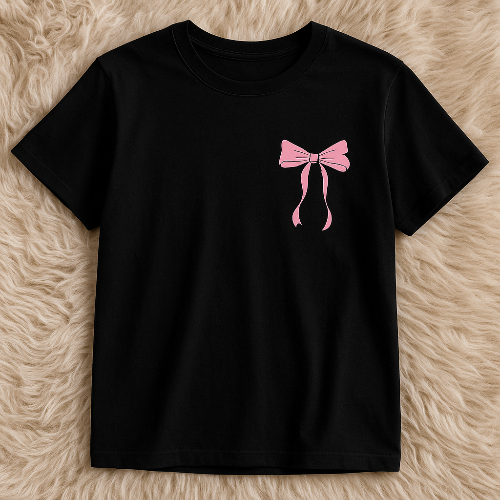Women's Cute Bow T-shirt