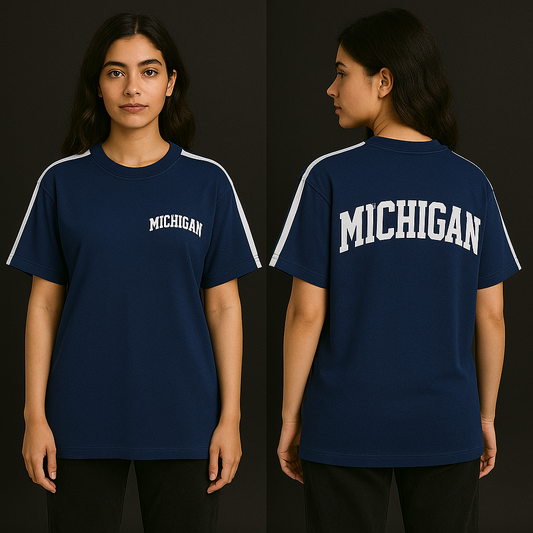 Women's Oversized Drop Shoulder Graphic T-Shirt