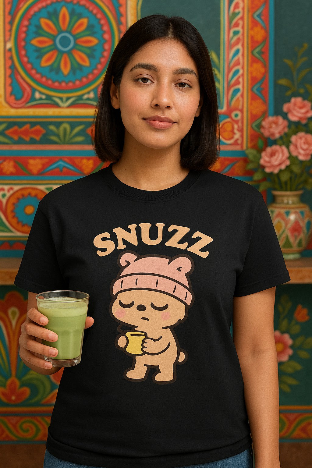 Women's Comfy Character Graphic T-Shirt