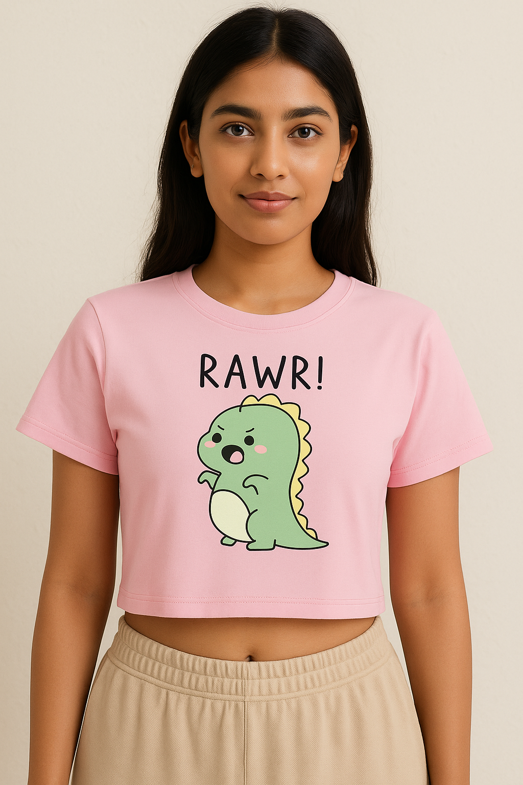 Women's Graphic Crop Top