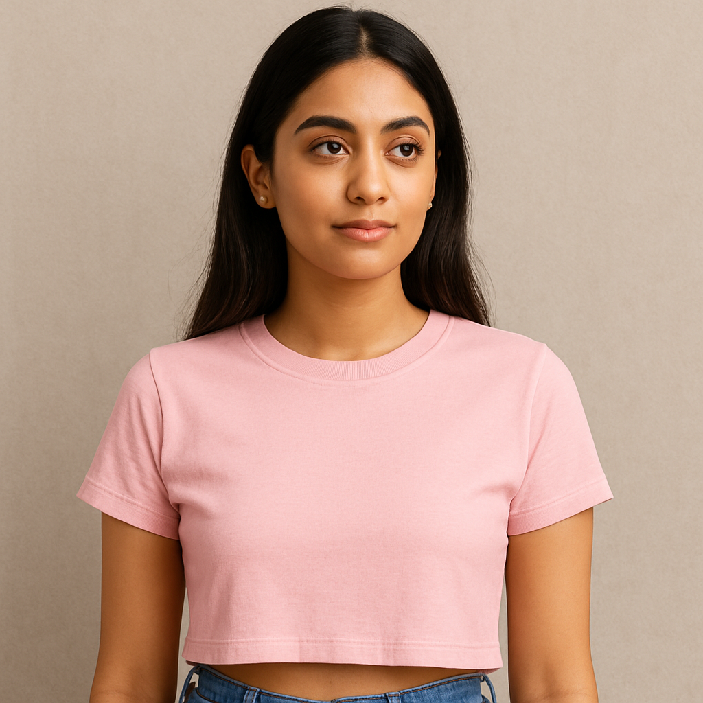 Women's Plain Crop Top