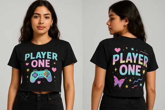 Women's Graphic Crop Top