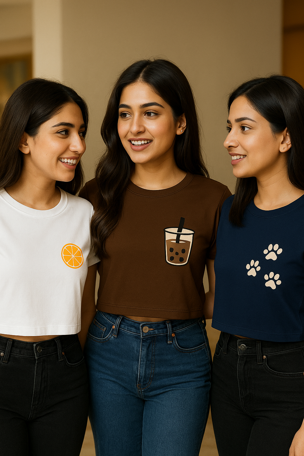 Women’s Pack of 3 Crop Top Bundle