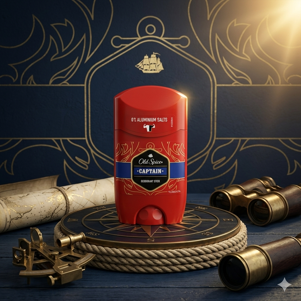 CAPTAIN - Deodorant Stick- Smell Good.